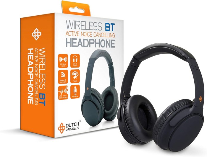 DUTCH ORIGINALS Wireless BT Stereo Headphone Grey