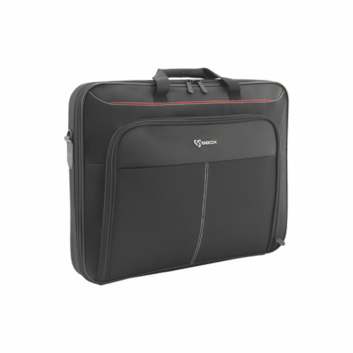 SBOX Hong Kong 17.3" Laptoptas | Topload | Zwart