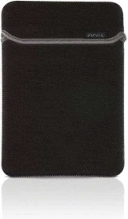 10 inch - universele neoprene tablet sleeve - Zwart / Grijs