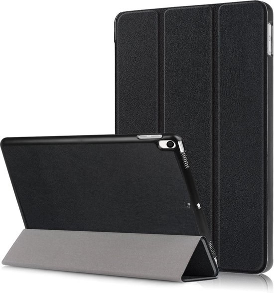 Mobigear Tablethoes geschikt voor Apple iPad Pro 10.5 Inch (2017) Hoes | Mobigear Classic Bookcase + Stylus Houder - Zwart