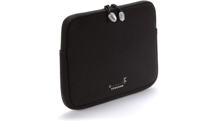 Tucano Sleeve for 10 inch kleur zwart