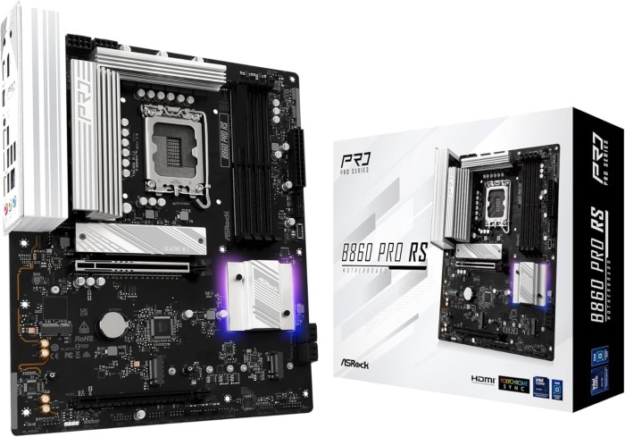 ASRock B860 Pro RS Intel Core Ultra DDR5