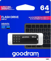 GoodRam - USB Geheugenstick - UME3 - USB 3.2 - 64 GB - Zwart