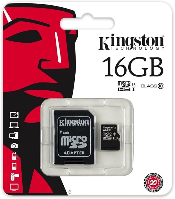 Micro SD 16 GB