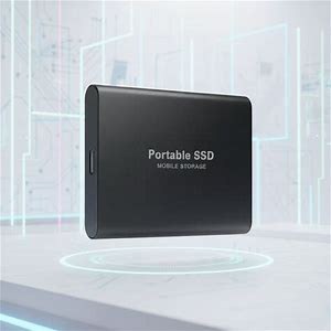 Externe SSD 1 TB-30TB USB 3.1 Supersnel, zwart / 16TB SSD
