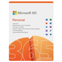Microsoft 365 Personal | 1 Persoon 1 jaar | Inclusief updates