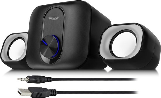 EMINENT
Eminent PC Speakerset 2.1 voor PC en laptop | Speakers voor PC met Subwoofer | Voeding via USB | EM3515