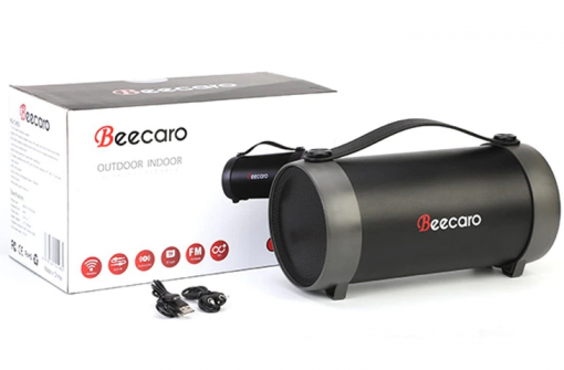 Beecaro S22E Wireless Bluetooth Speaker Stereo Portable Desktop Speaker