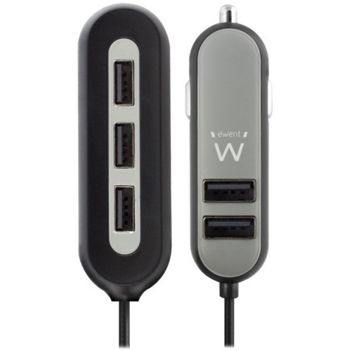 EW1355 Auto Lader 5 poorts usb