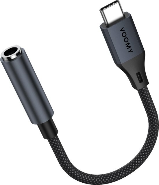 High Quality Digital USB-C naar 3.5mm AUX Audio Adapter met DAC - Wit