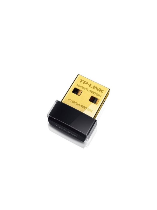 TP-Link TL-WN725N WiFi 4 Nano USB-adapter / 150 Mbps / 2.4