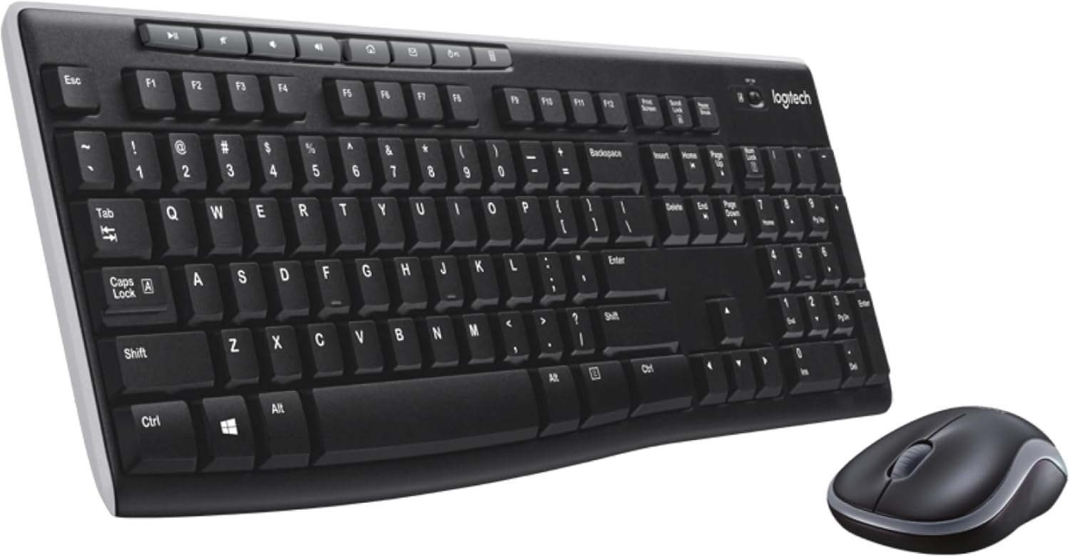 MK270 Logitech Toetsenbord en muis Draadloos