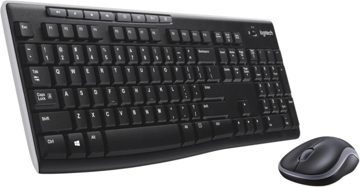 MK270 Logitech Toetsenbord en muis Draadloos