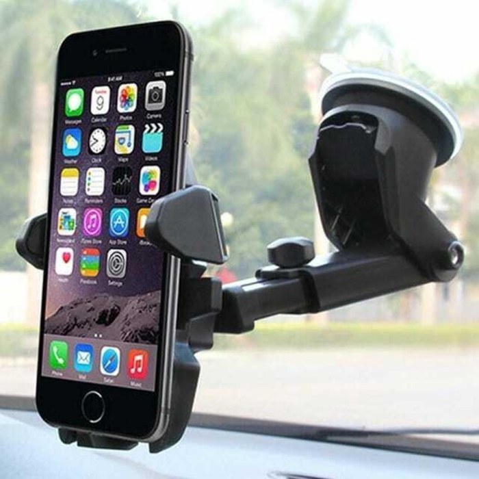 Telefoonhouder auto long neck one touch