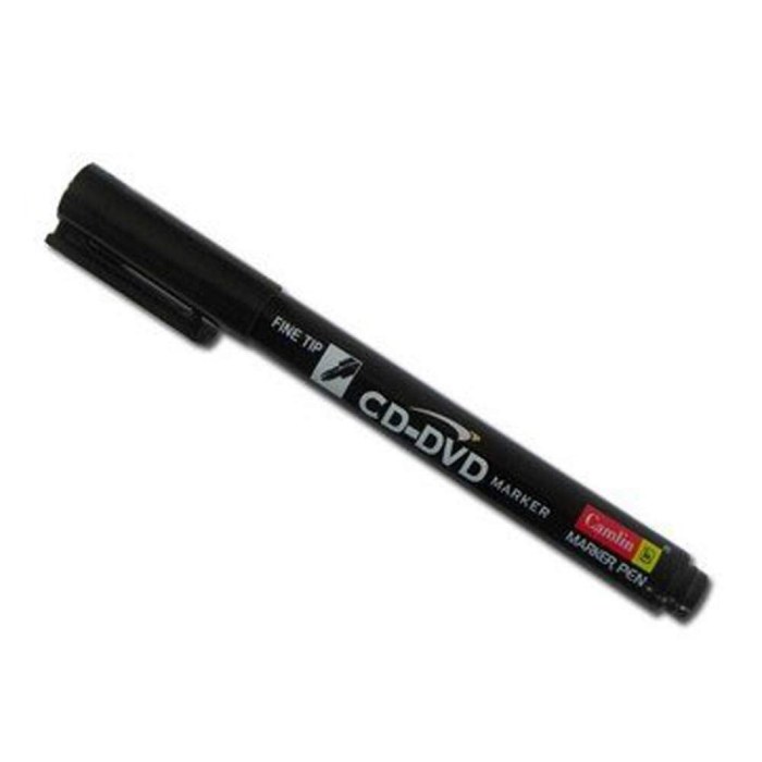 CD\DVD Marker zwart 2 pennen