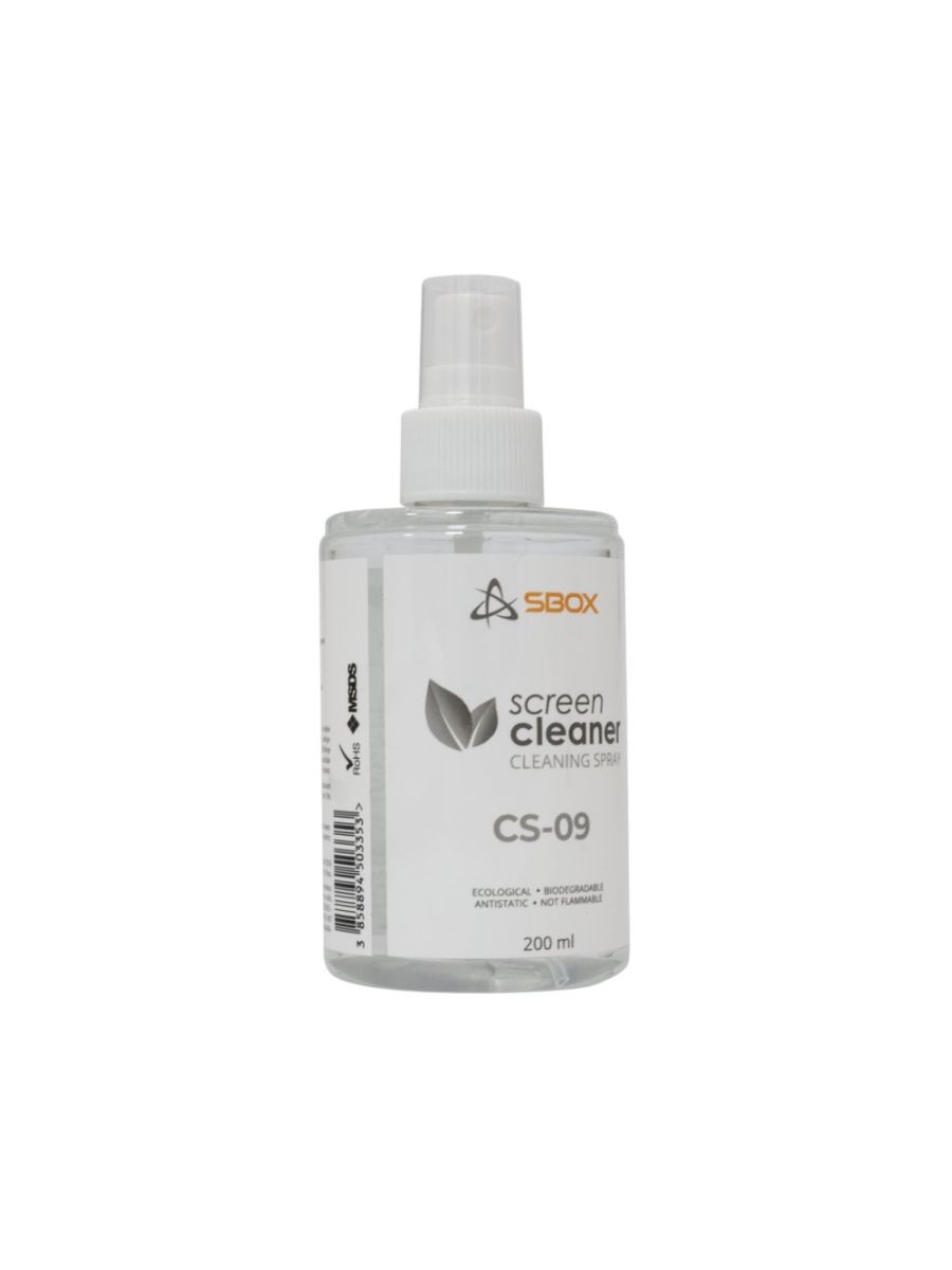 SBOX CS-09 Schermreiniger Spray | 200ml
SBOX logo