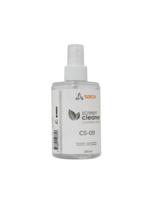 SBOX CS-09 Schermreiniger Spray | 200ml
SBOX logo