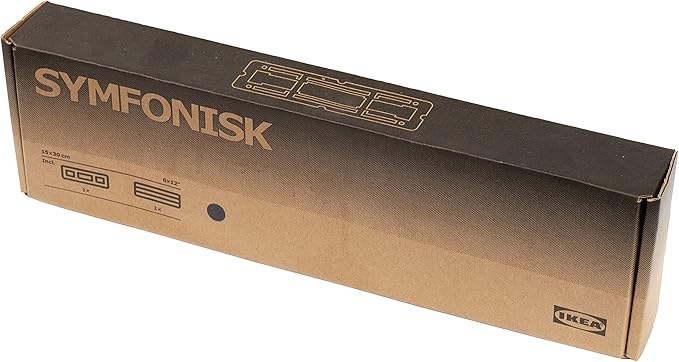 IKEA Symfonisk Bookshelf Speaker Wall mount Black 104.381.71