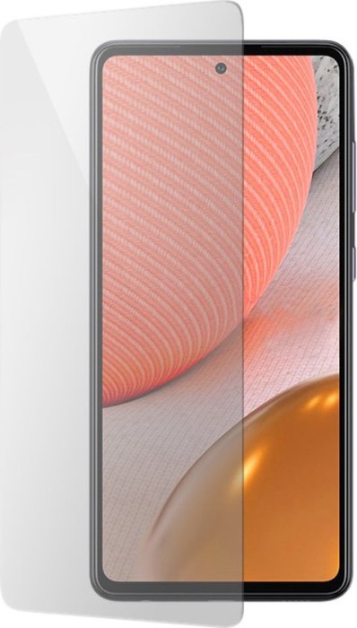 Mobiparts Screenprotector geschikt voor Samsung Galaxy A72/A72 5G - Gehard Glas - Anti-bacterieel -