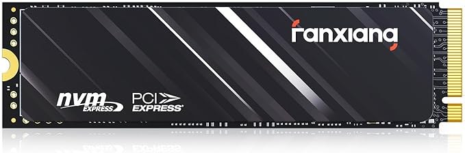 fanxiang S501Q NVMe M.2 SSD, 512 GB, PCIe 3x4 Gaming Solid State Drive, 3500 MB/s lezen, 2500 MB/s schrijven, interne SSD, harde schijf voor gegevensoverdracht