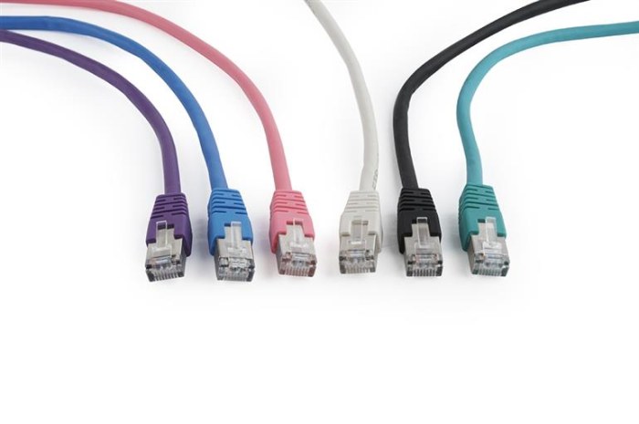 FTP Cat6 patchkabe,l 0.5 meter, grijs