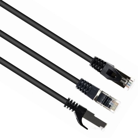 CablExpert PP6-0.5M / BK - Câble réseau, FTP Cat6, noir