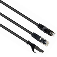 CablExpert PP6-0.5M / BK - Câble réseau, FTP Cat6, noir