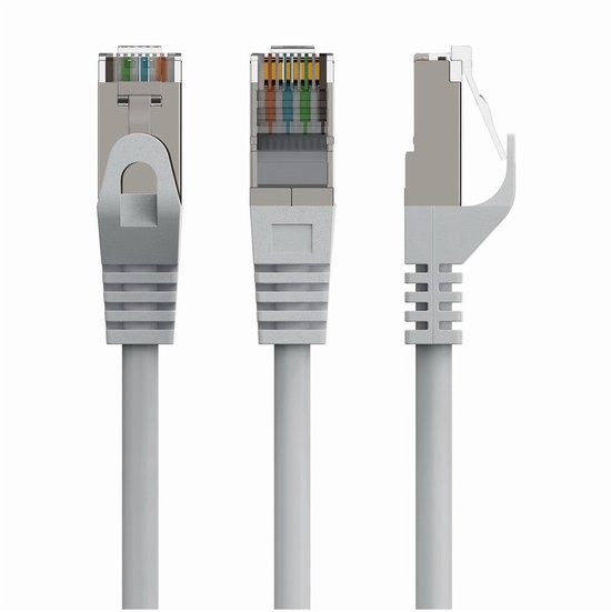 CablExpert PP6-1M - Câble réseau, FTP Cat6, grijs