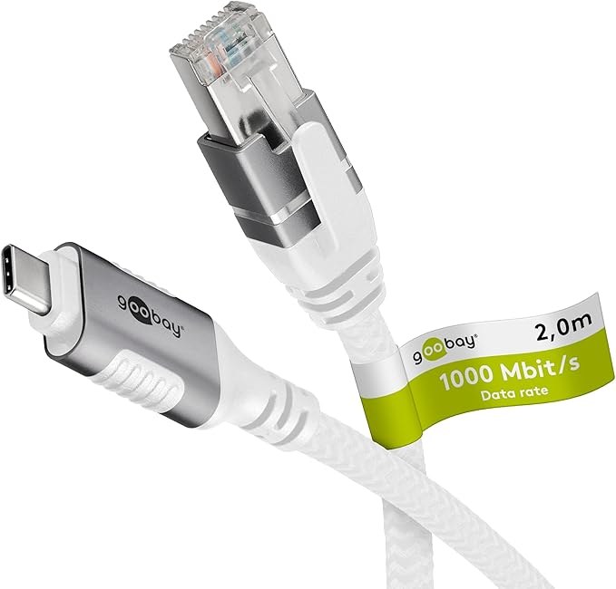 LAN-adapter Ethernet-kabel USB-C 3.2 Gen2 stekker RJ-45