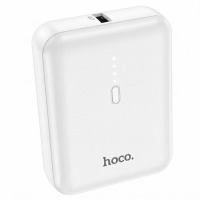 Hoco J72 Ultra Dunne USB Powerbank 10.000 mAh kleur Wit.