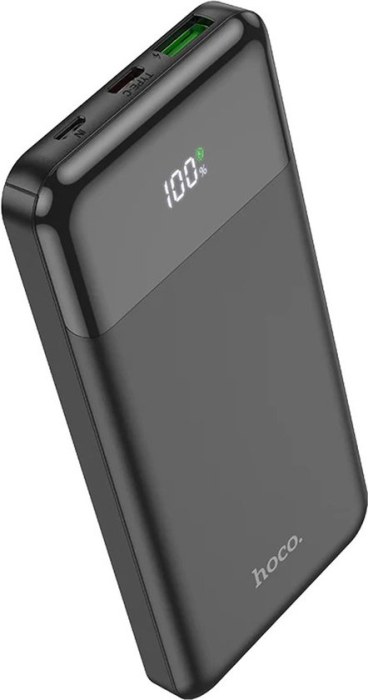 Hoco J72 Ultra Dunne USB Powerbank 10.000 mAh kleur Zwart