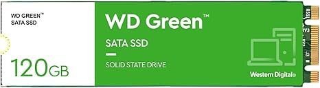 Western Digital WDS120G2G0B WD Green 120 GB Internal Solid State Drive - SATA - M.2 2280, 120GB