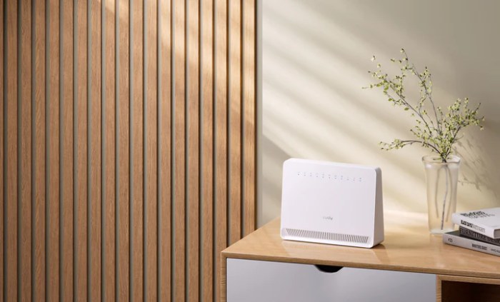 CUDY 4G LTE Cat 6 AC1200 WiFi Router