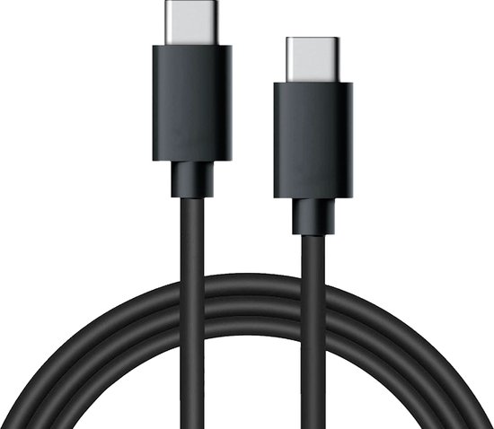 USB-C naar USB-C kabel - 1 meter - Wit