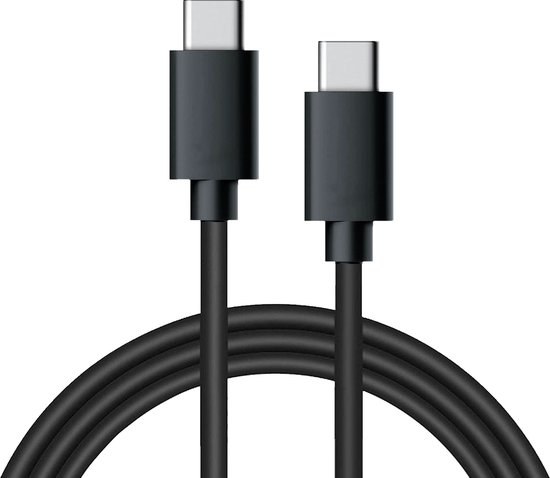 USB-C naar USB-C kabel - 1 meter - Wit