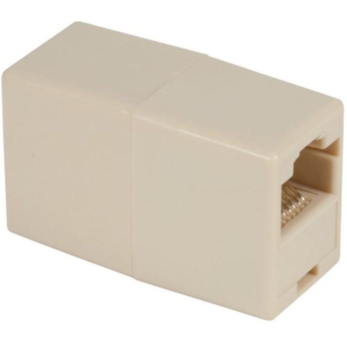 Koppelstuk UTP kleur Beige