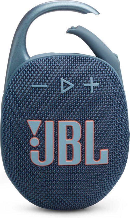 JBL Clip 5 - Draagbare Bluetooth Mini Speaker - Met Haak om te hangen - Draadloos Muziek Box - 12 uur - Waterbestendig - IP67 - Blauw