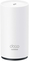 TP-Link Deco X50-Outdoor Wi-Fi 6 Mesh WLAN Set(1 Pack), AX3000 Dualband Router &Repeater (Range up to 230 m2, Supports 802.at PoE, Ideal for Outdoor Use, WPA3) White