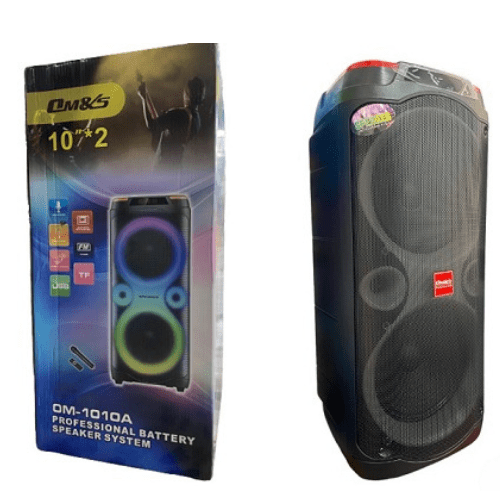 OM&S Karaoke Bluetooth Speaker met Microphone
