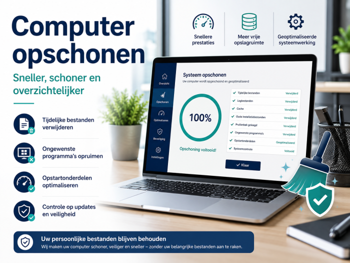 Opschonen van uw apparaat