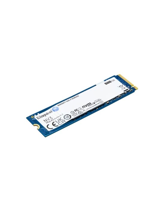 Kingston NV3 | 500GB NVMe SSD | M.2 Gen4 | 5.000MB/s Lezen | 3.000MB/s Schrijven
