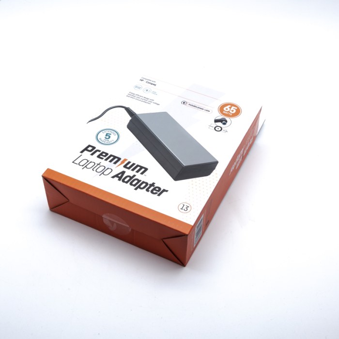 Premium adapter voor HP 19,5V 3,33A 4,5mm * 3,0mm
 65 Watt.