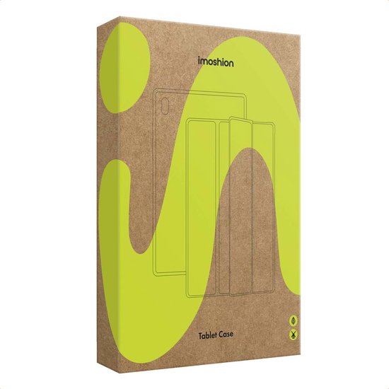 imoshion Tablet Hoes - Geschikt voor Samsung Galaxy Tab A11 - Bookcase- Zwart
