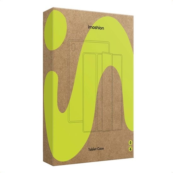 imoshion Tablet Hoes - Geschikt voor Samsung Galaxy Tab A11 - Bookcase- Zwart