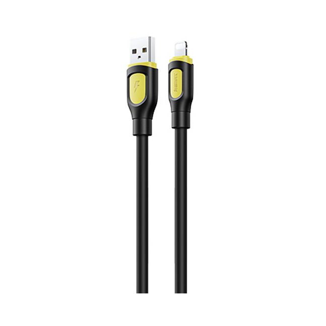Vonk Data Cable 2.4 A / 100 CM Fast  uitvoering zwart / grijs of zwart / rood
