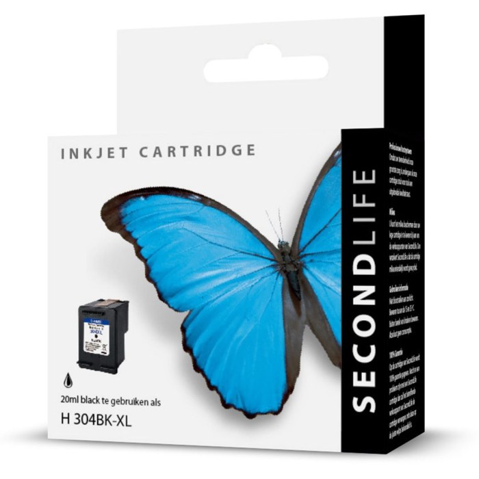 SecondLife - HP 304 XL Black
