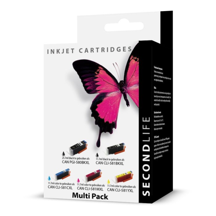SecondLife PGI-580BKXL