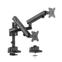 ACT AC8328 | Verstelbare Monitor-bureaubeugel | Tot 35" | Max 12kg | VESA 100x100 | 2 Monitoren"