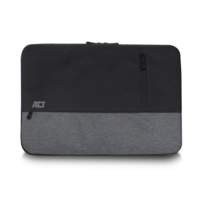 ACT Urban 14.1" Laptop Sleeve | Zwart/Grijs"