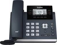 Yealink SIP-T42U | IP-telefoon | 2,7" LCD-scherm | 12 SIP-accounts | HD Voice | Wi-Fi via USB-dongle | Grijs"